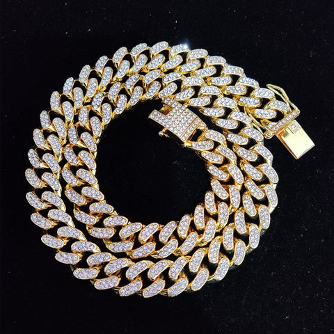 Cuban Chain With Diamond 23 Pendant