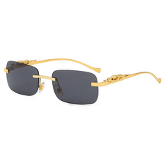 Gold Leopard Glasses